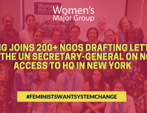 WMG joins 200+ NGOs drafting letter to the UN Secretary-General on NGO access to HQ in New York