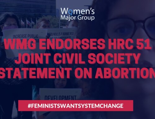 WMG Endorses HRC 51 Joint Civil Society Statement on Abortion
