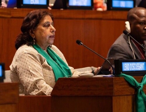 SDG3 – lead discussant intervention by APRCEM, supported by Women’s Major Group